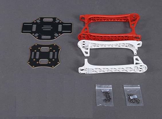 Склопластикова рама для квадрокоптера Q450 450мм (світлина #7)