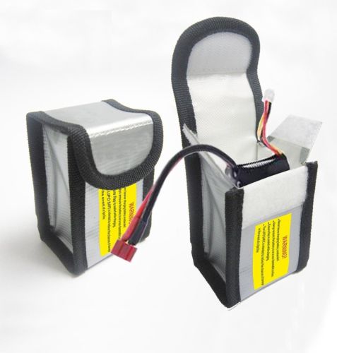 Протипожежний пакет для LiPo акумуляторів 64x50x95мм (світлина #3)