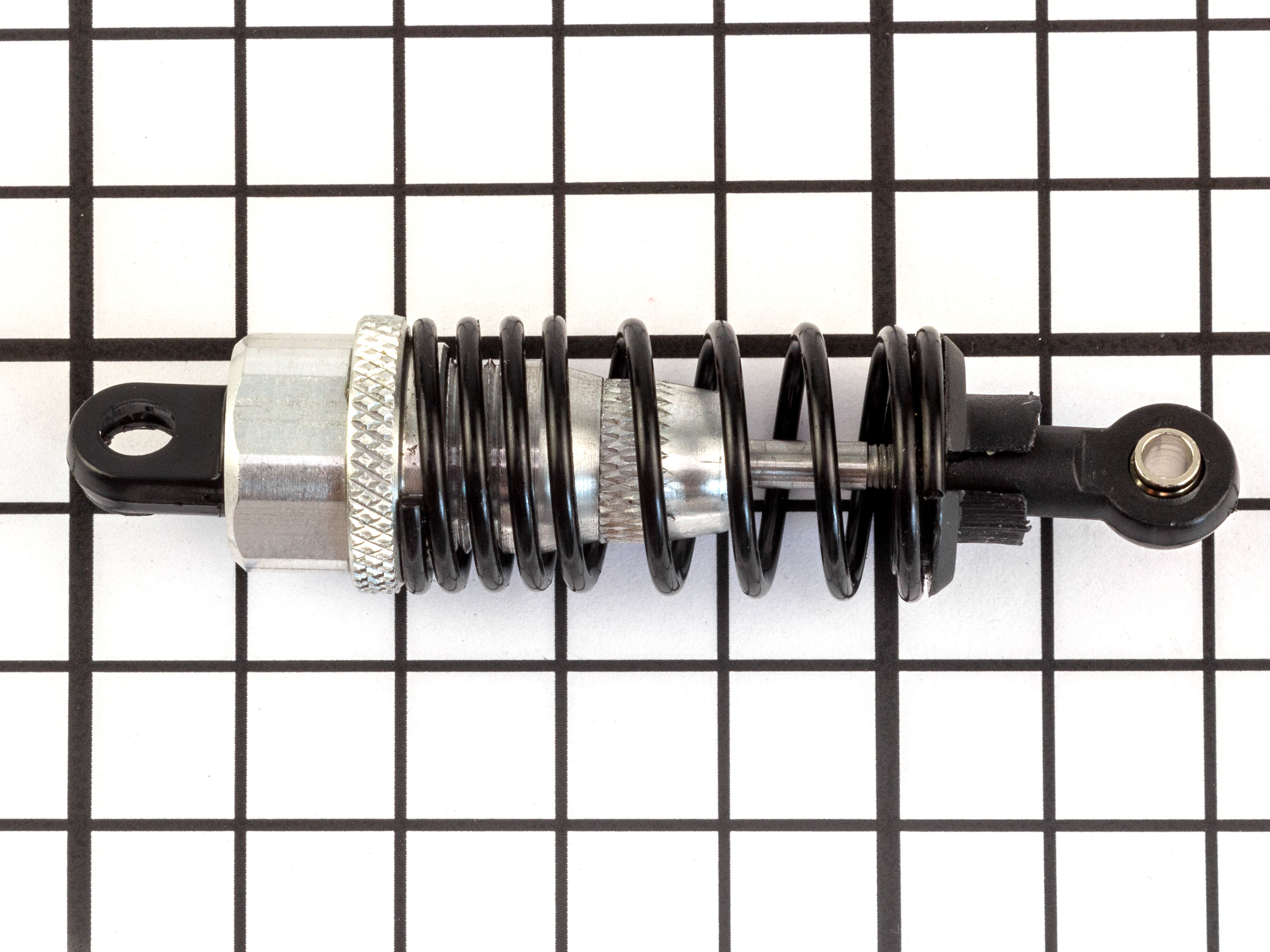 Масляні амортизатори 60мм для автомоделей 1/10 2шт (Gun metal) (світлина #4)