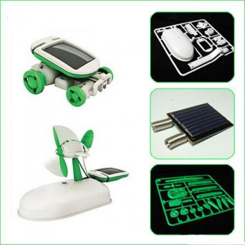 Конструктор розвиваючий на сонячній батареї 6 в 1 (світлина #2)