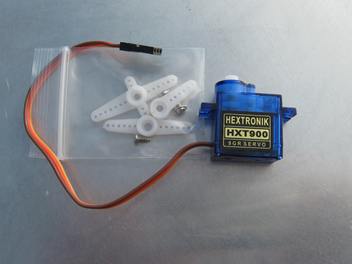 Сервомеханізм аналоговий HexTronik HXT900 9.0g/1.6kg/0.12sec (4.8В) (світлина #2)