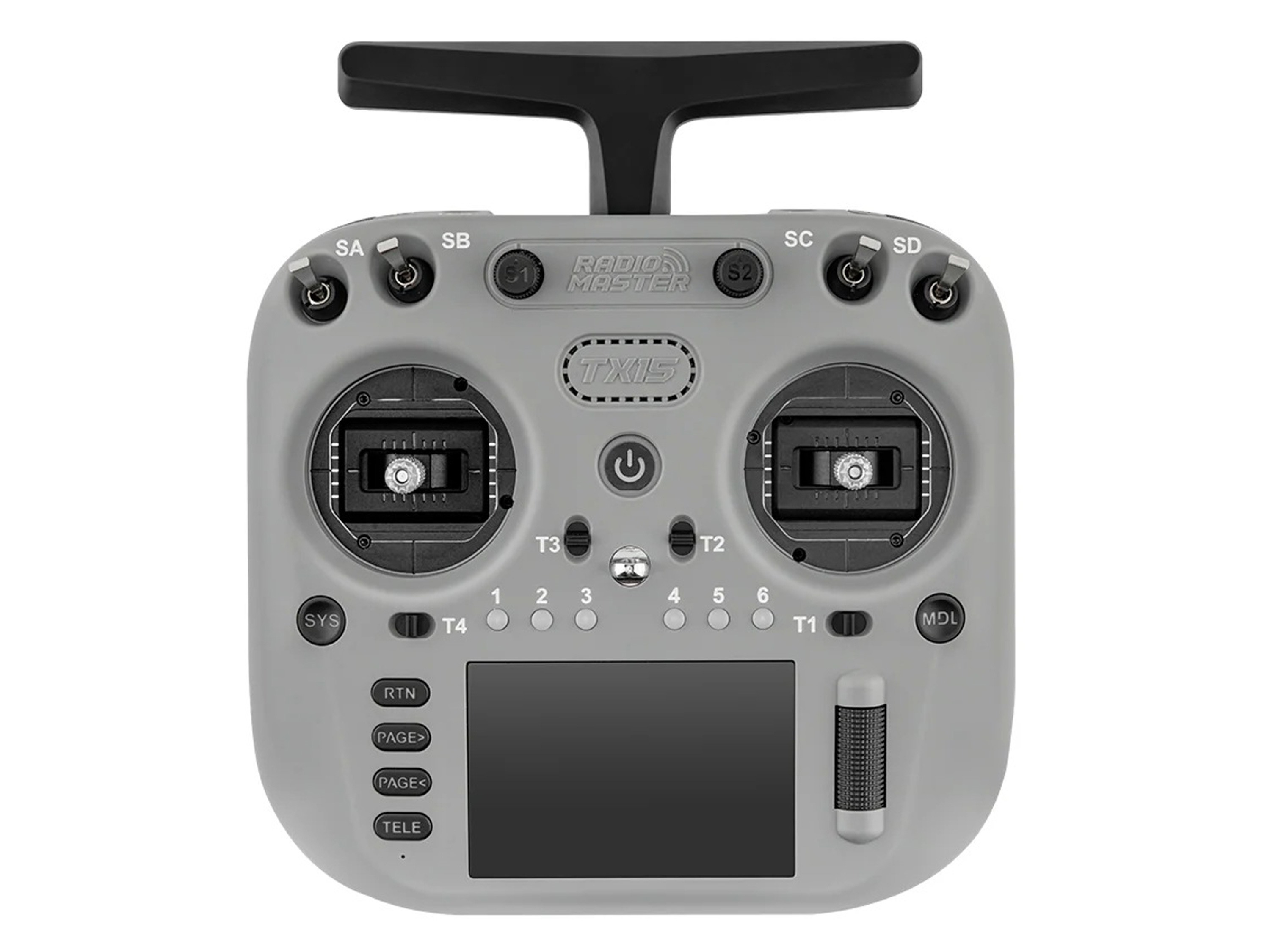 Радіоапаратура RadioMaster TX15 Iron Grey (ELRS 2.4ГГц/900МГц) (світлина #1)