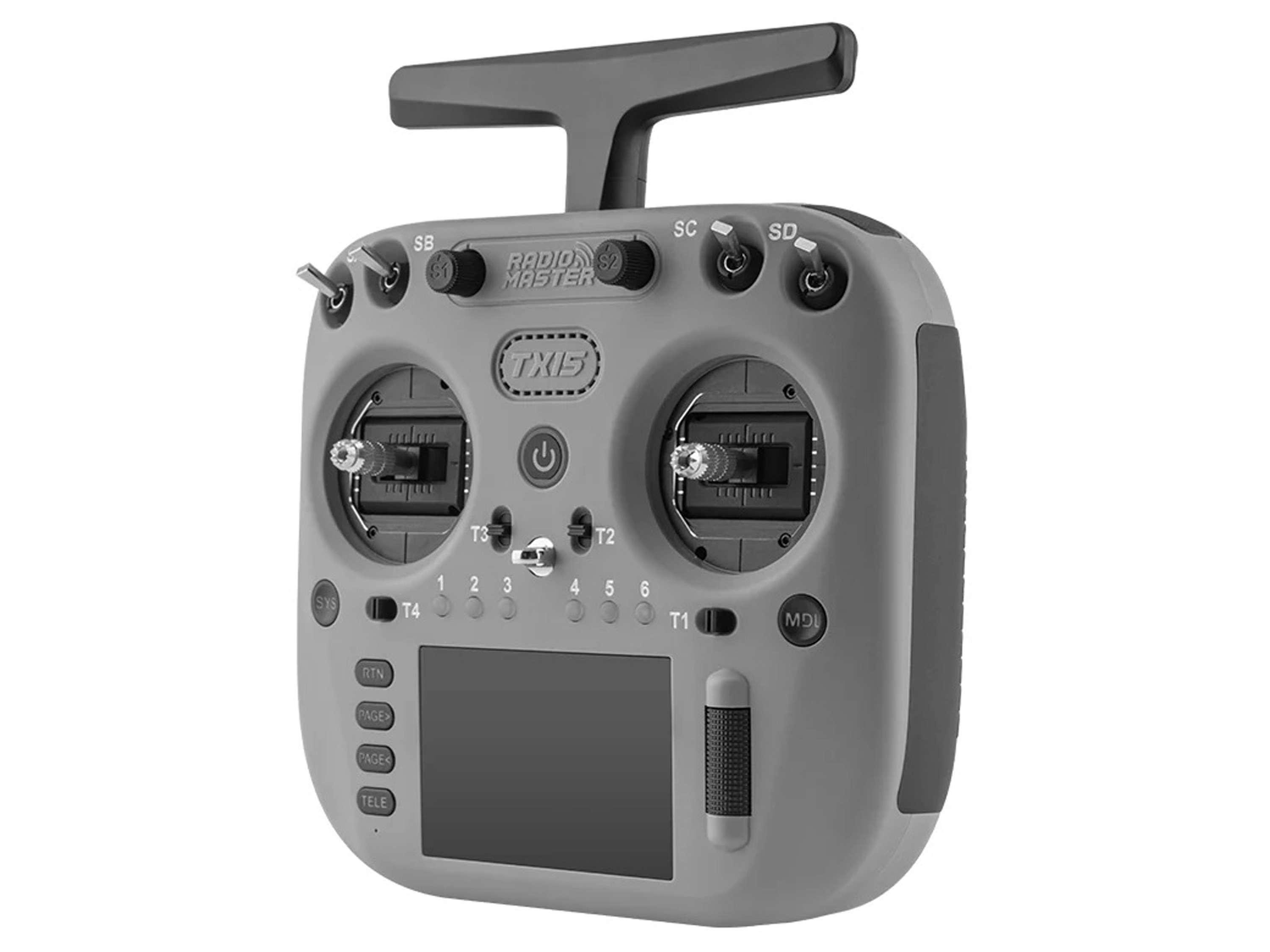 Радіоапаратура RadioMaster TX15 Iron Grey (ELRS 2.4ГГц/900МГц) (світлина #3)