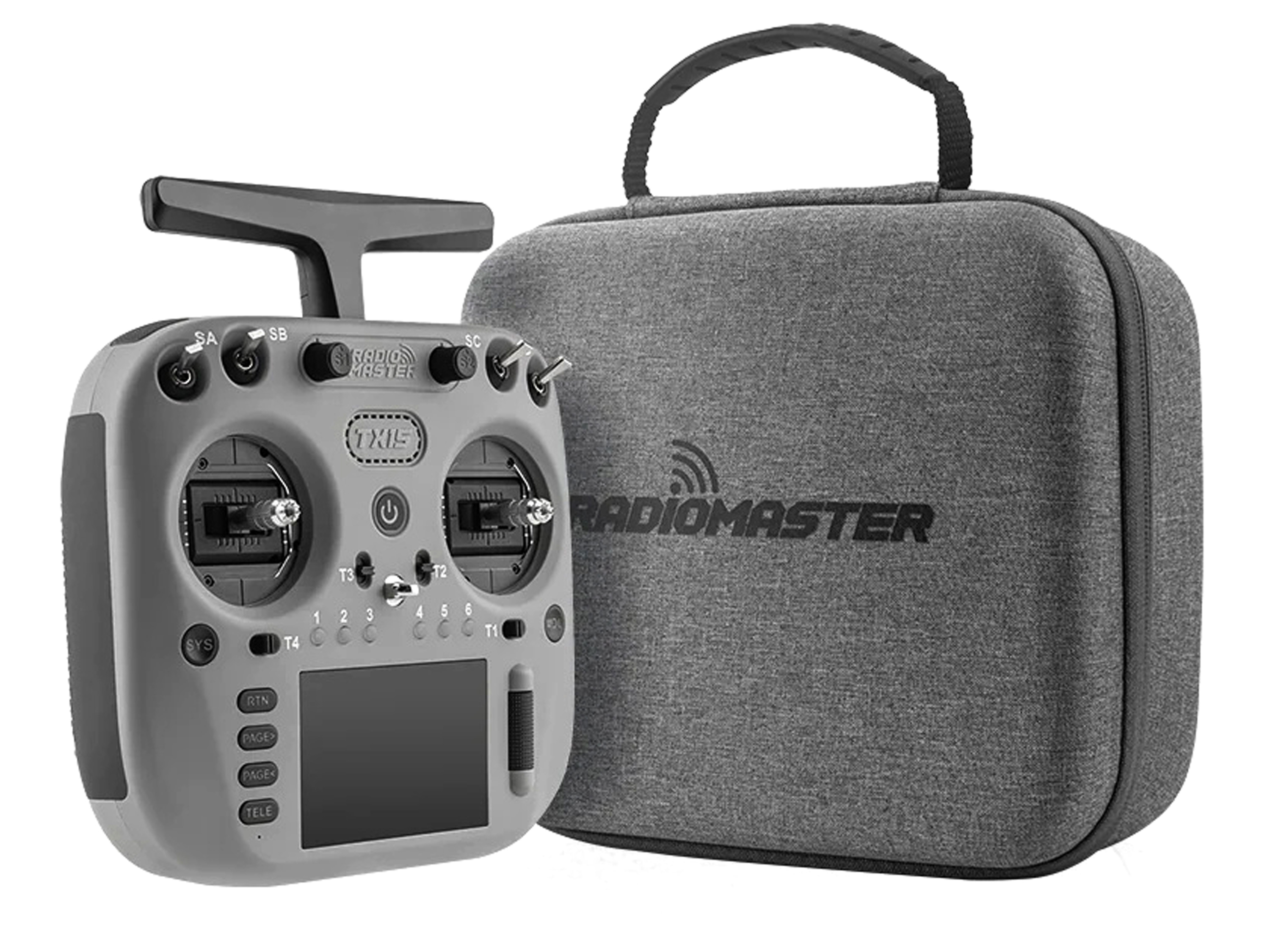 Радіоапаратура RadioMaster TX15 Iron Grey (ELRS 2.4ГГц/900МГц) (світлина #8)