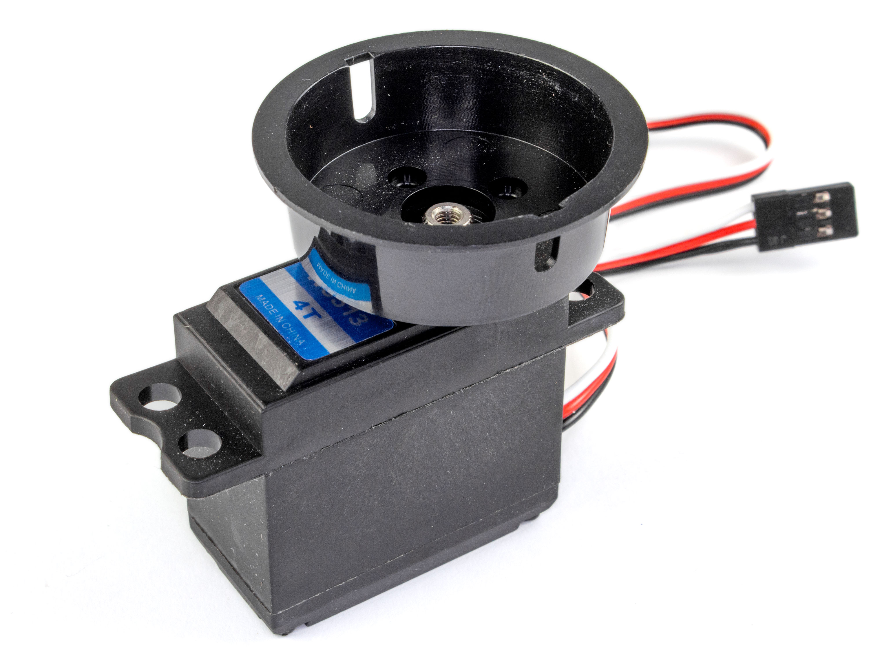 Сервомеханізм аналоговий (серво-лебідка) JX W5513-6T 58g/9.24kg/0.9sec (4.8В) (світлина #2)