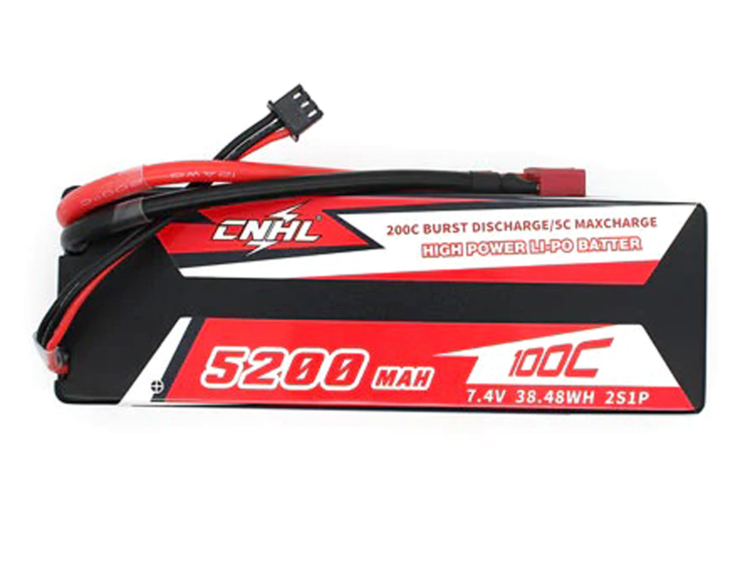 Акумулятор CNHL 5200mAh 2S 100C (Racing Series), Світлина 1