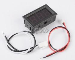 Цифровой мини амперметр DC 0 - 9.99A