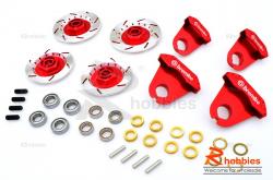 Комплект алюмінієвих гальмівних дисків 1/10 RC On-road