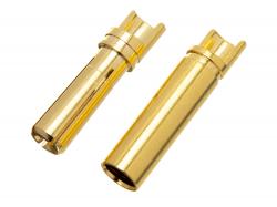 Роз’єм Polymax 4мм позолочений (пара)