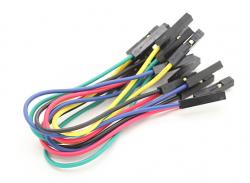 Подовжувач (Female-Female) 25AWG 125мм (10шт) 