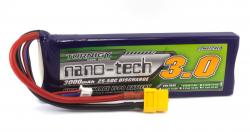 Акумулятор Turnigy nano-tech 3000mAh 2S 25C