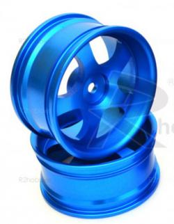 Диски алюмінієві 1/10 RC On-Road DRIFT (сині)