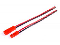 Силовий роз’єм JST (папа+мама) з дротами 10см copy