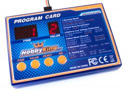 Карта програмування для регуляторів швидкості HobbyKing з водяним охолодженням