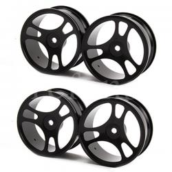Диски алюмінієві 1/10 RC On-Road DRIFT (чорні)