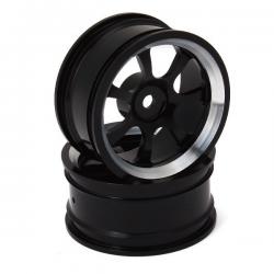 Диски алюмінієві 1/10 RC On-Road (чорні) 4шт.