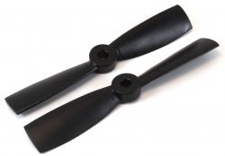 Гвинти для мультикоптера 4045 пара чорні (CW+CCW)