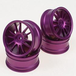 Диски алюмінієві 1/10 RC On-Road (фіолетові)