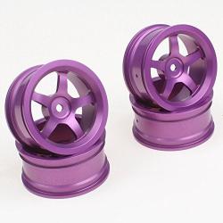 Диски алюмінієві 1/10 (фіолетові) (5 спиць)