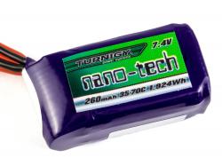 Акумулятор Turnigy nano-tech 260mAh 2S 35C