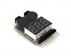 Тестер для LiPO акумуляторів 1-8S