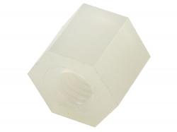 Стійка нейлонова з двосторонньою внутрішньою різьбою M3х5мм