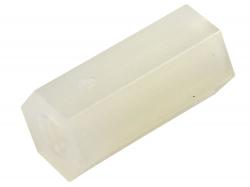 Стійка нейлонова з двосторонньою внутрішньою різьбою M3х12мм