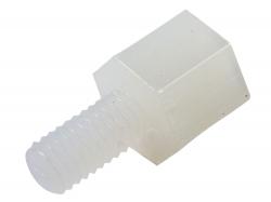 Стійка нейлонова гвинт-гайка M3х5мм