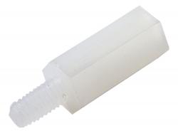 Стійка нейлонова гвинт-гайка M3х12мм