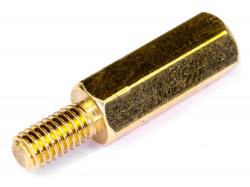 Стійка латунна гвинт-гайка M3х12мм