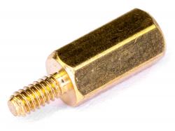 Стійка латунна гвинт-гайка M2х8мм