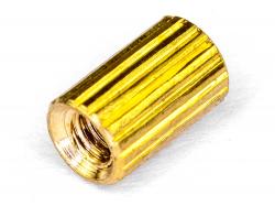 Стійка латунна з двосторонньою внутрішньою різьбою M2х5мм