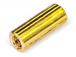 Стійка латунна з двосторонньою внутрішньою різьбою M2х8мм