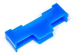 Фіксатор роз’ємів боковий JR/Futaba (синій)