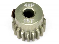 Шестерня ведуча (піньйон) Surpass Hobby 48P 18T алюміній