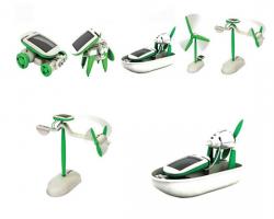 Конструктор розвиваючий на сонячній батареї 6 в 1