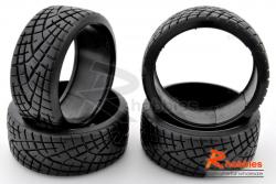 Комплект дріфтової гуми 1/10 X-PATTERN RADIAL 26mm D-COMPOUND DRIFT