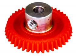 Шестерня (спур) S&K 42T 72P коса 16° на вісь 2.37мм