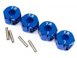 Алюмінієвий шестигранний адаптер 7мм х 12мм (4шт)