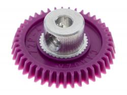 Шестерня (спур) Cahoza коса 16° 42T 72P на вісь 2.37мм #4