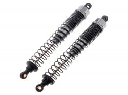 Масляні амортизатори 120мм для автомоделей 1/10 2шт (Gun metal)