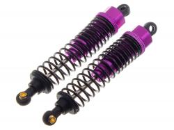Масляные амортизаторы 85мм для автомоделей 1/10 2шт (Фиолетовые)