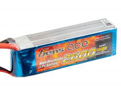 Акумулятор Gens Ace 2600mAh 3S 60C