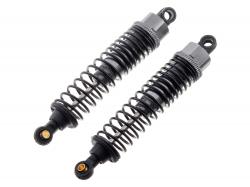 Масляні амортизатори 85мм для автомоделей 1/10 2шт (Gun Metal)