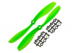 Пропелери для мультикоптера Gemfan 9047 пара зелені (CW+CCW)