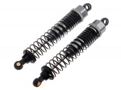 Масляні амортизатори 95мм для автомоделей 1/10 2шт (Gun metal)