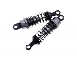 Масляні амортизатори 56мм для автомоделей 1/18 2шт (Срібні)