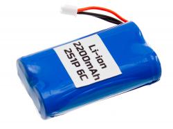 Акумулятор Li-Ion 2200mAh 2S1P 6C (для радіопередавачів)
