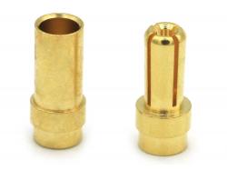 Разъем Polymax 3.5мм позолоченный (пара)