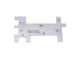 Інструмент для проведення технічної комісії класу ES-32 трасових автомоделей